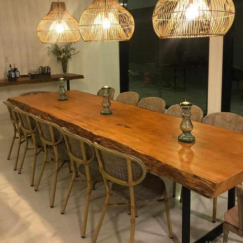 Mesa de jantar de madeira maciça Madeirado