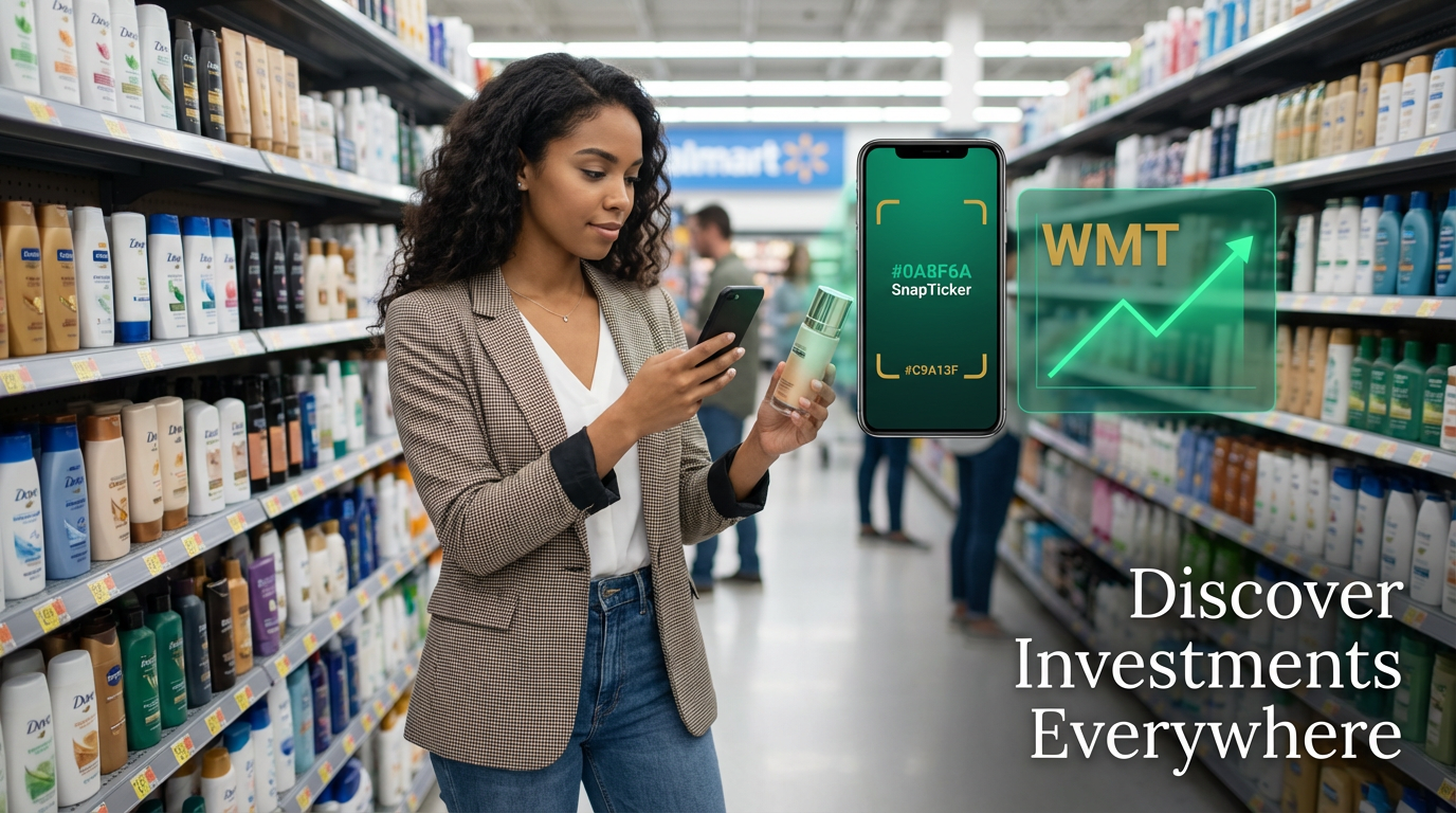 Scanning products at Walmart