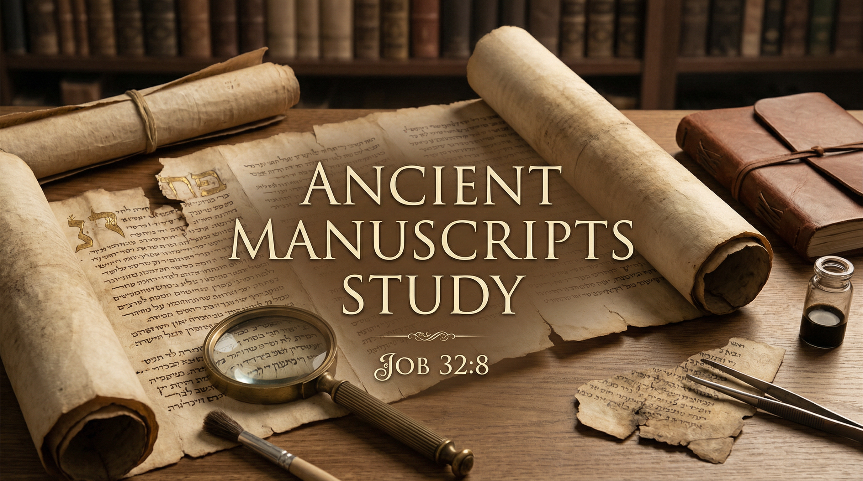 Ancient Manuscripts Containing Job 32:8