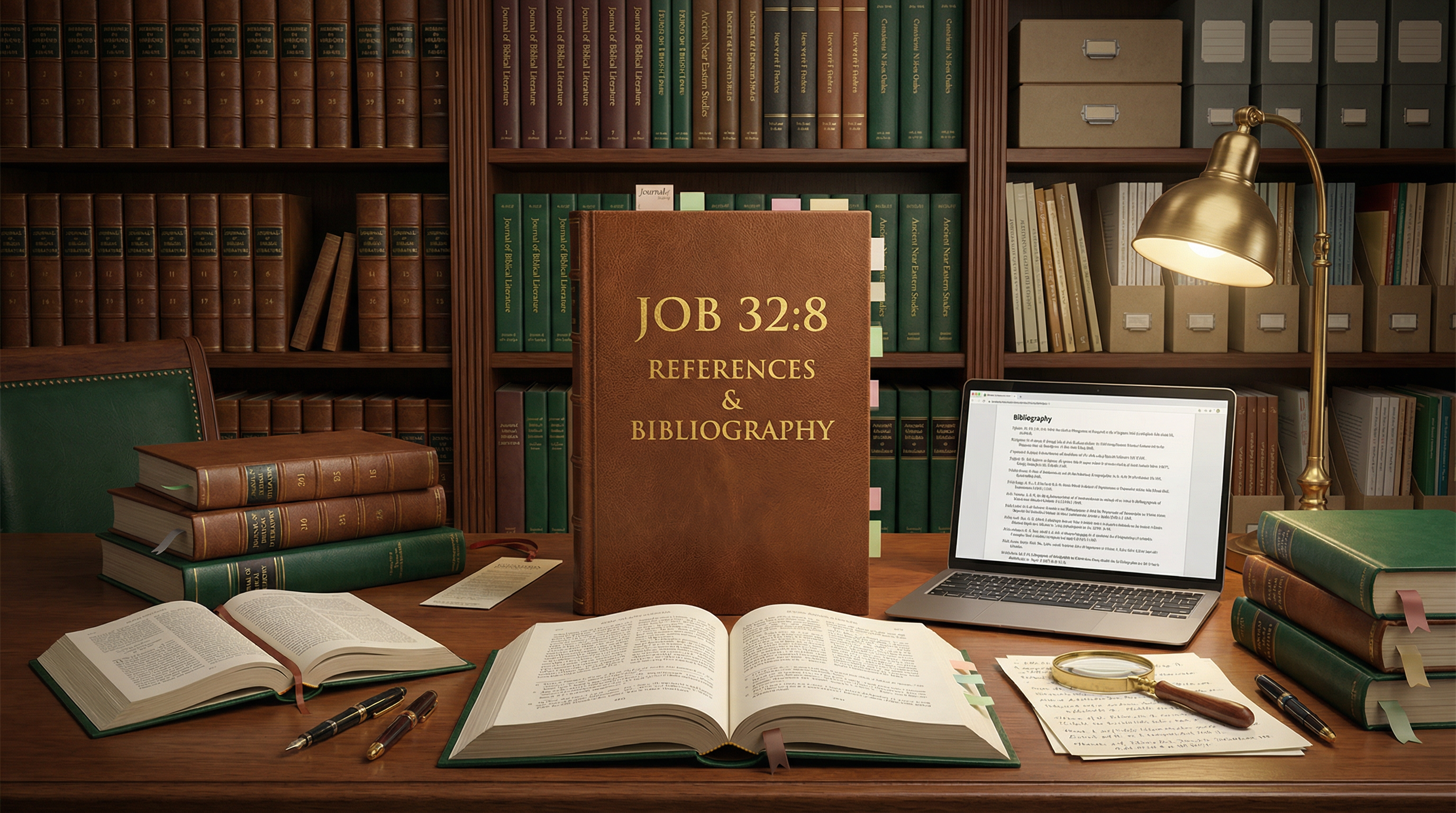 References and Bibliography for Job 32:8 Studies