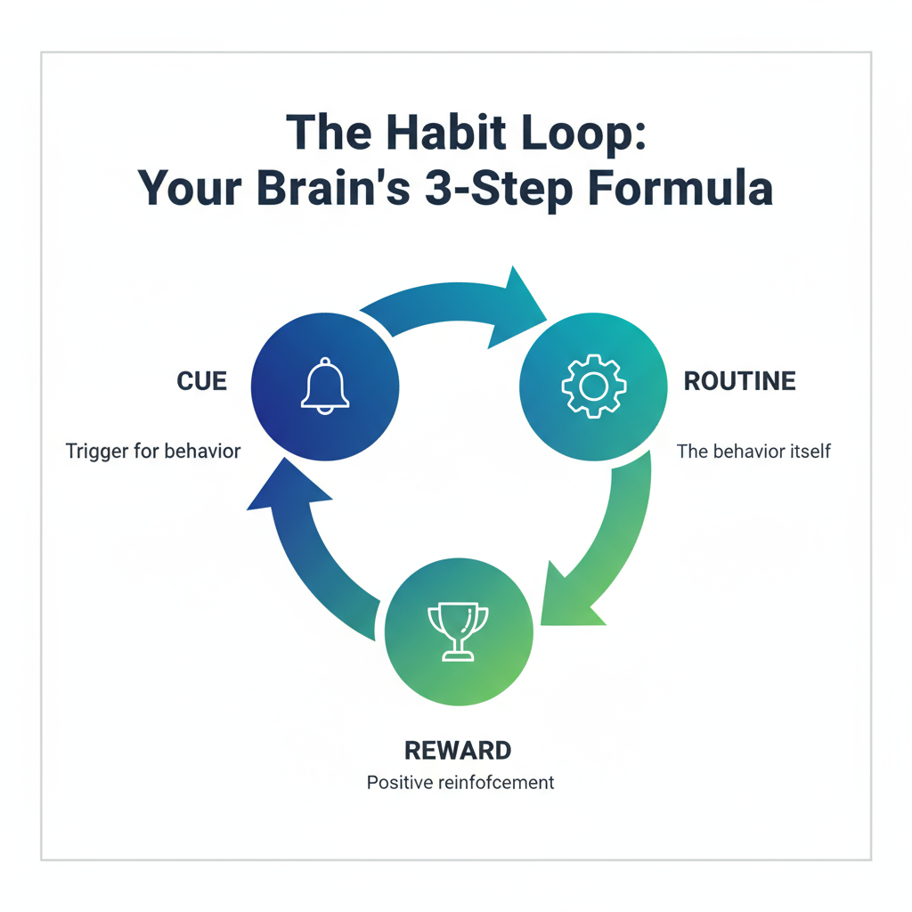 El bucle del hábito: La fórmula de 3 pasos de tu cerebro