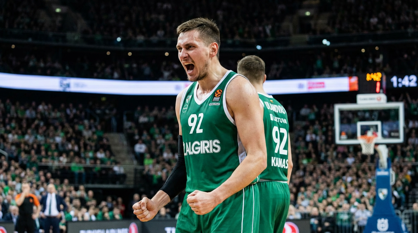 Dramatiškas „Žalgirio" pralaimėjimas Madride, skaudus Buzelio sužeidimas ir permainos Lietuvos futbole: karšta sporto diena