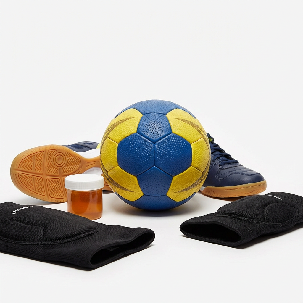 Rankinio kamuolys ir įranga