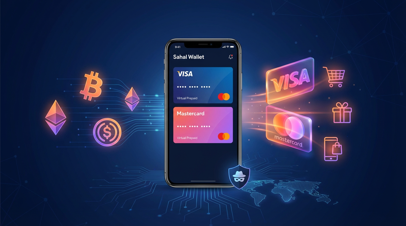 Comment dépenser ses cryptos sans KYC : le guide des cartes prépayées Sahal Wallet