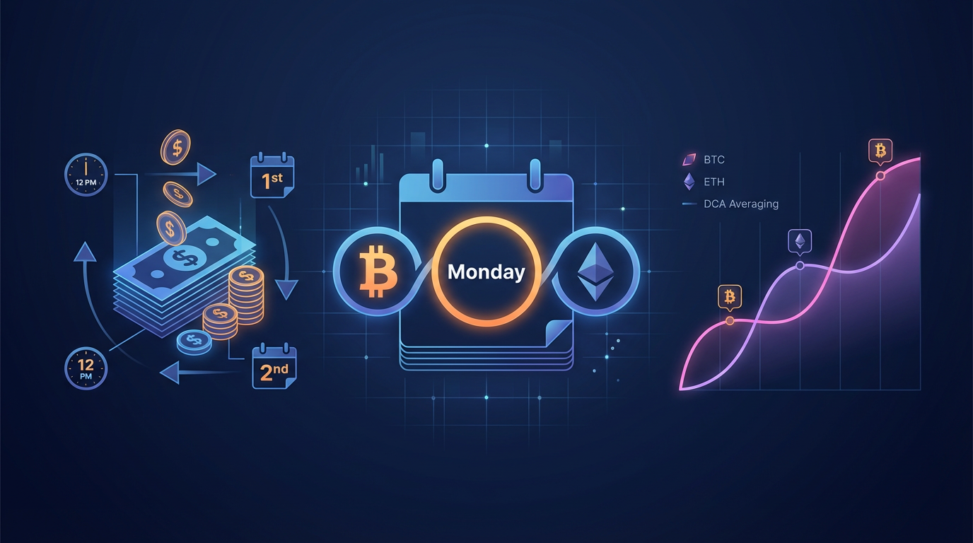 Existe-t-il un meilleur jour pour le DCA sur Bitcoin et Ethereum ? Ce que disent les données