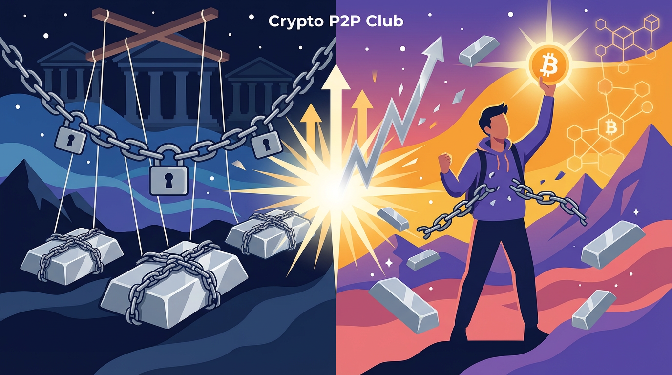 L'argent explose en 2025 : la manipulation éclate au grand jour, la crypto en porte de sortie