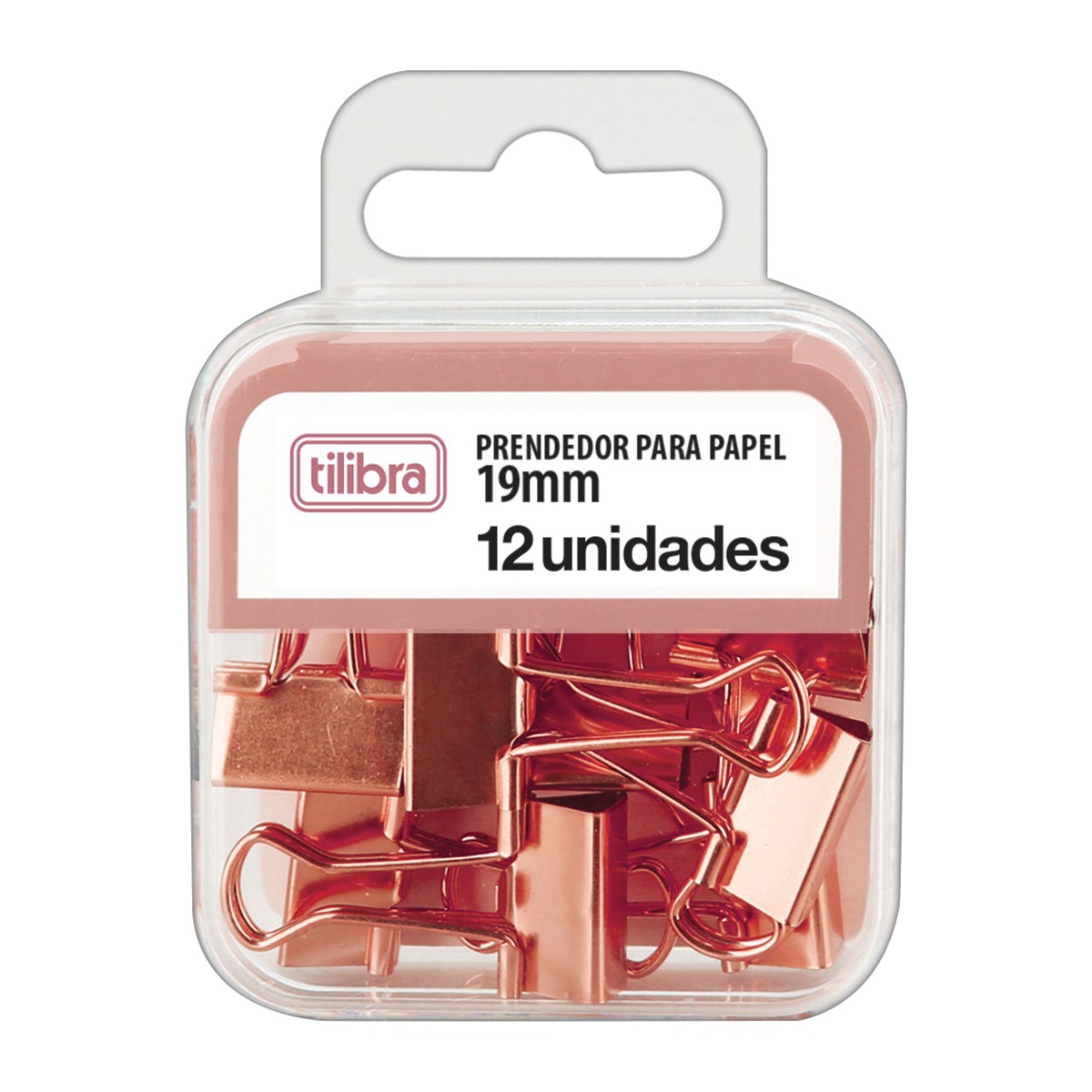 Binder Clips Rosé da Tilibra