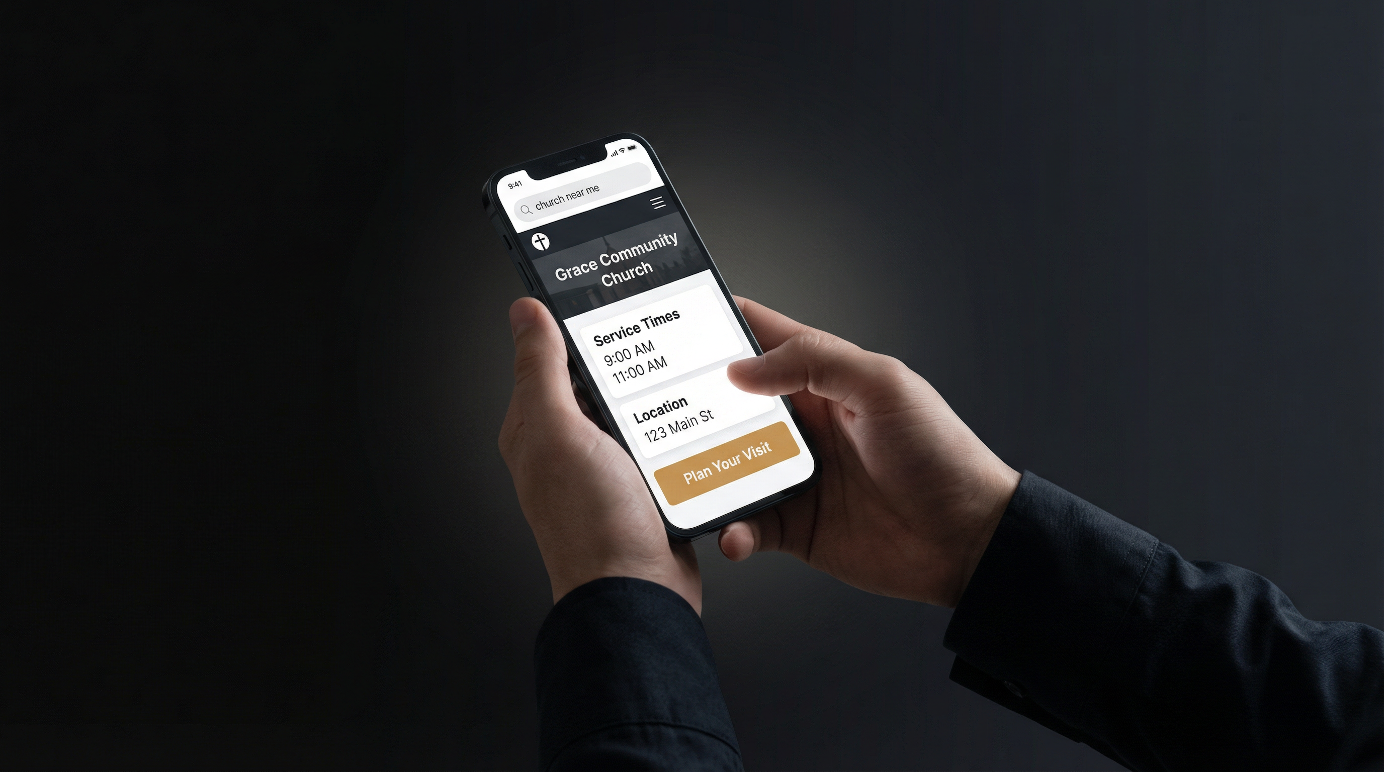Mobile-First Church Website Design