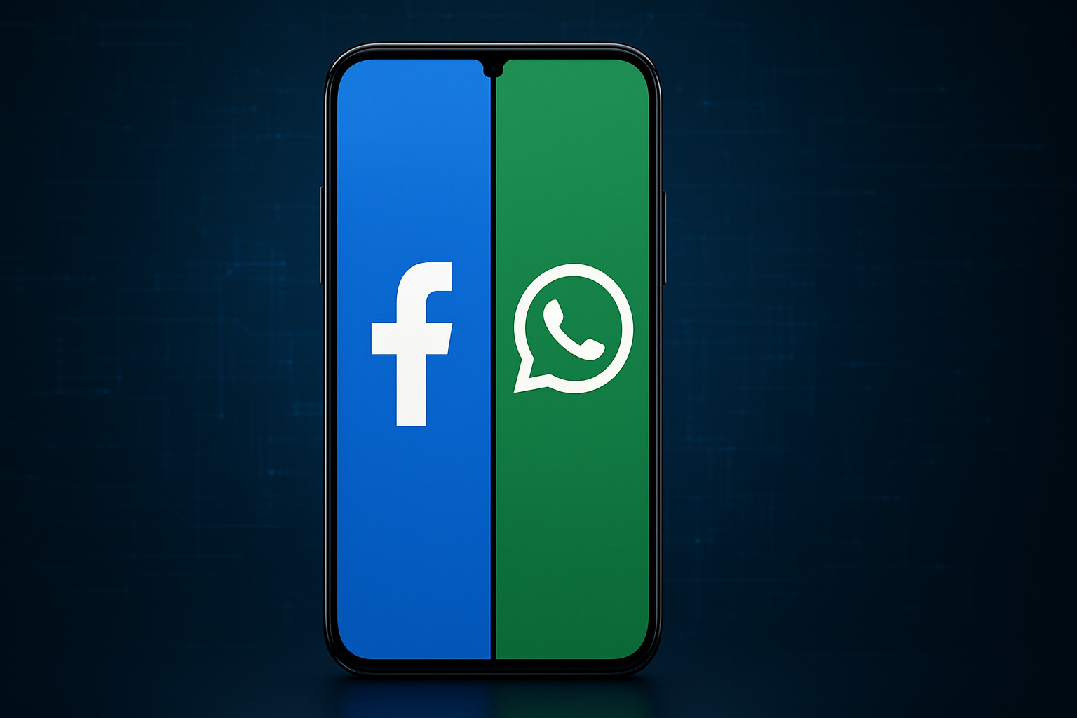 Parallel Space APK v4.0.9544 showing two social media apps running side-by-side for multi-account use.