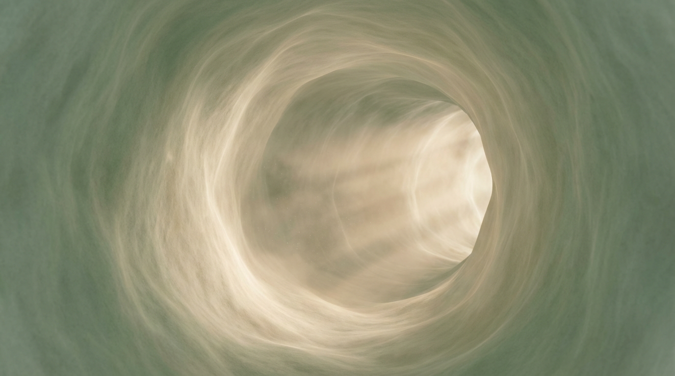 Ethereal tunnel of light