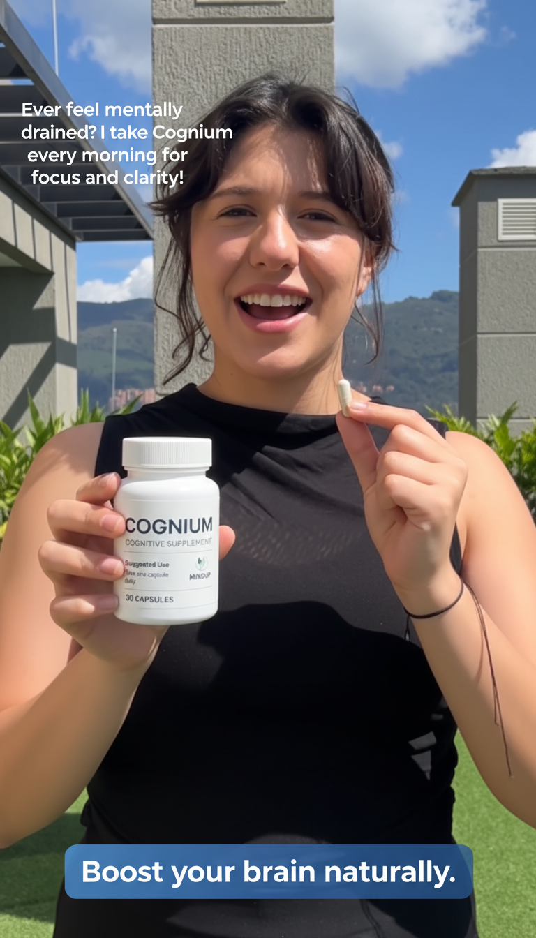 Ever feel mentally drained? I take Cognium every morning for focus and clarity!