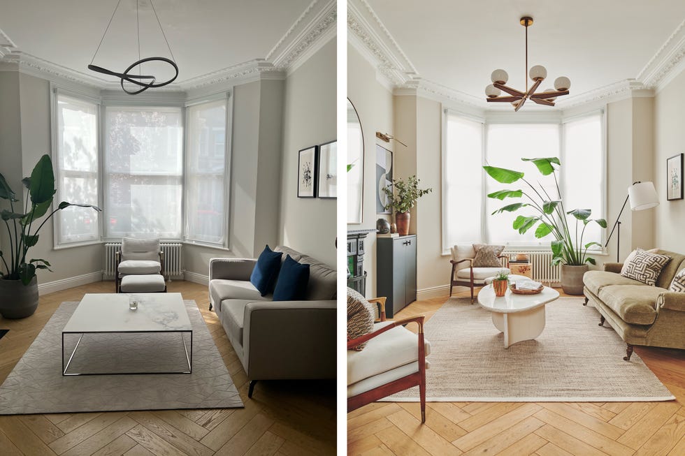 A beautifully renovated London home interior, representing higher regional costs