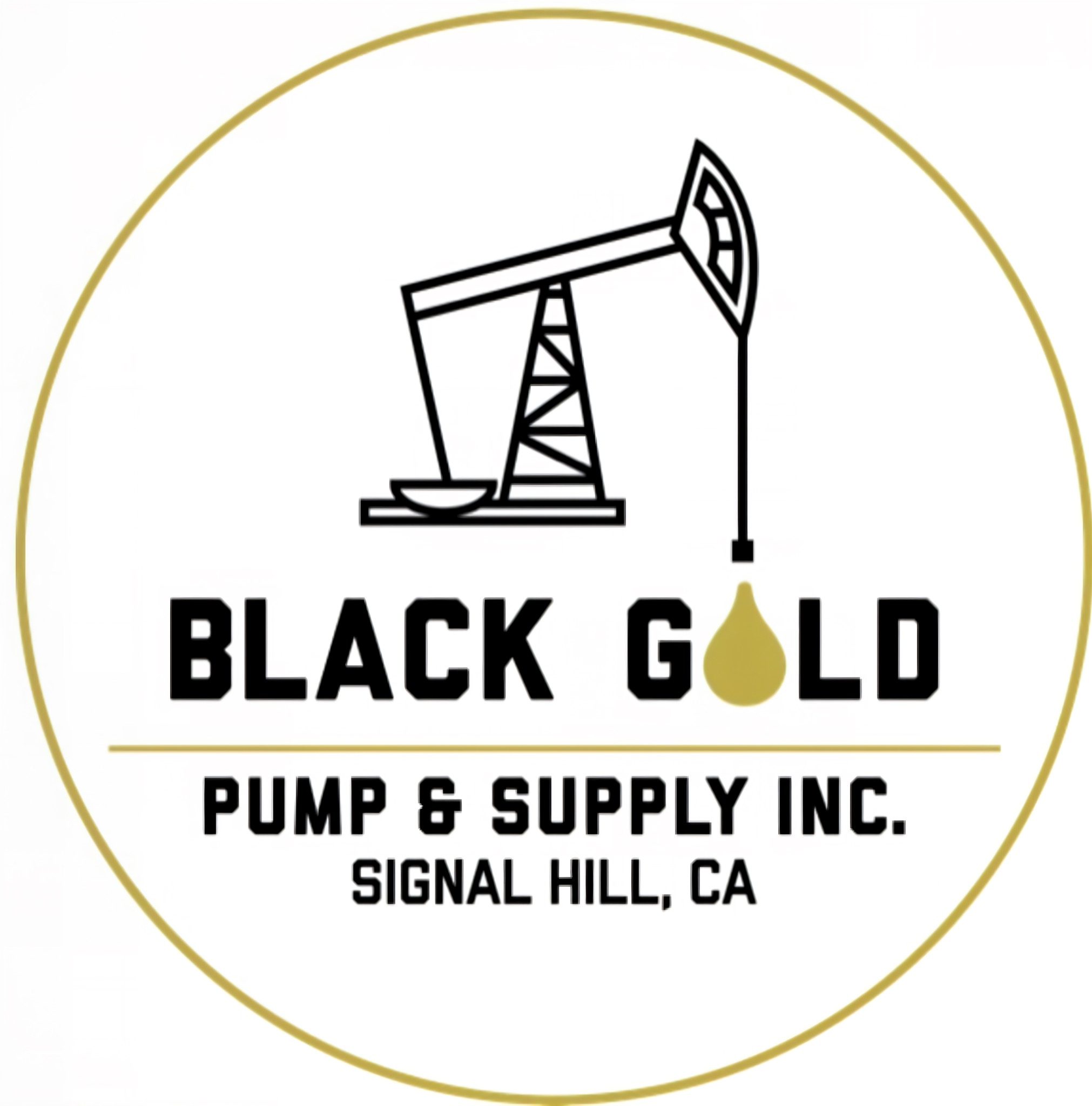 Black Gold Pump and Supply logo