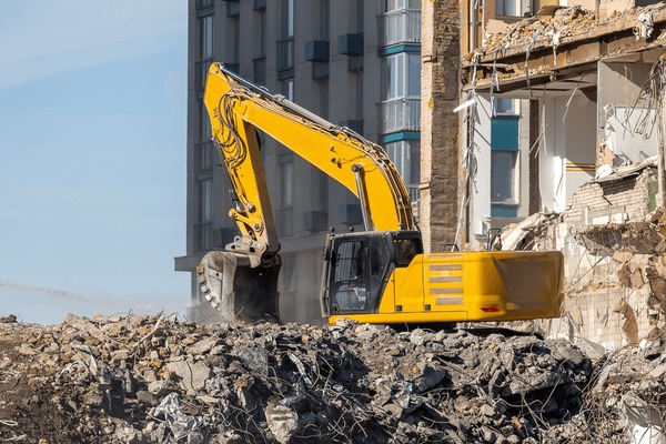 Commercial demolition project