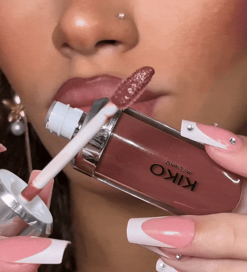 Kiko 3D Hydra Lipgloss - Aplicação