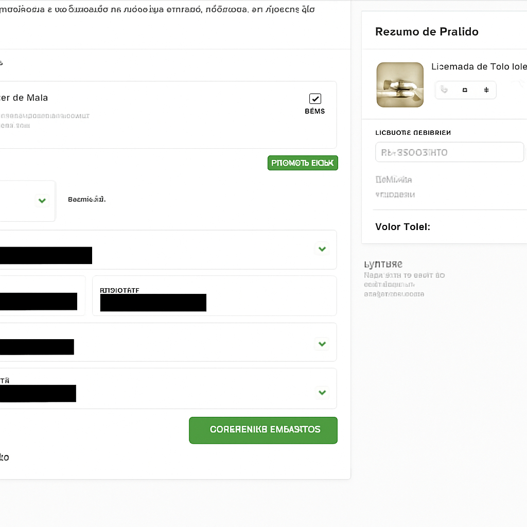 Tela de Endereço de Entrega no Checkout da Larvivaz, com endereço censurado