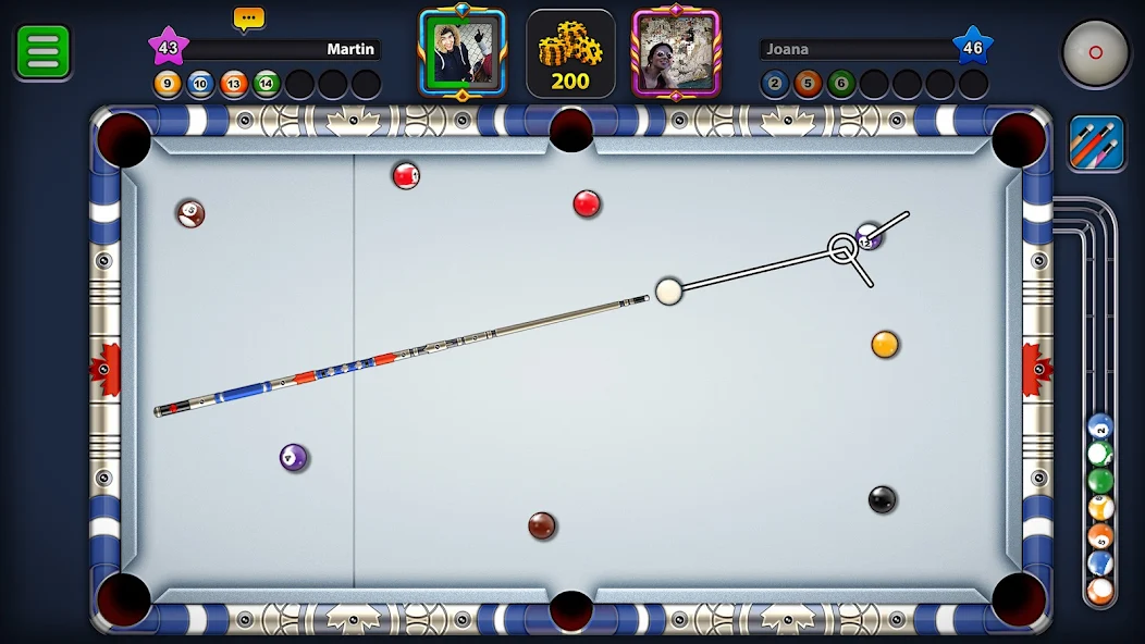 8 Ball Pool Mod Menu Interface