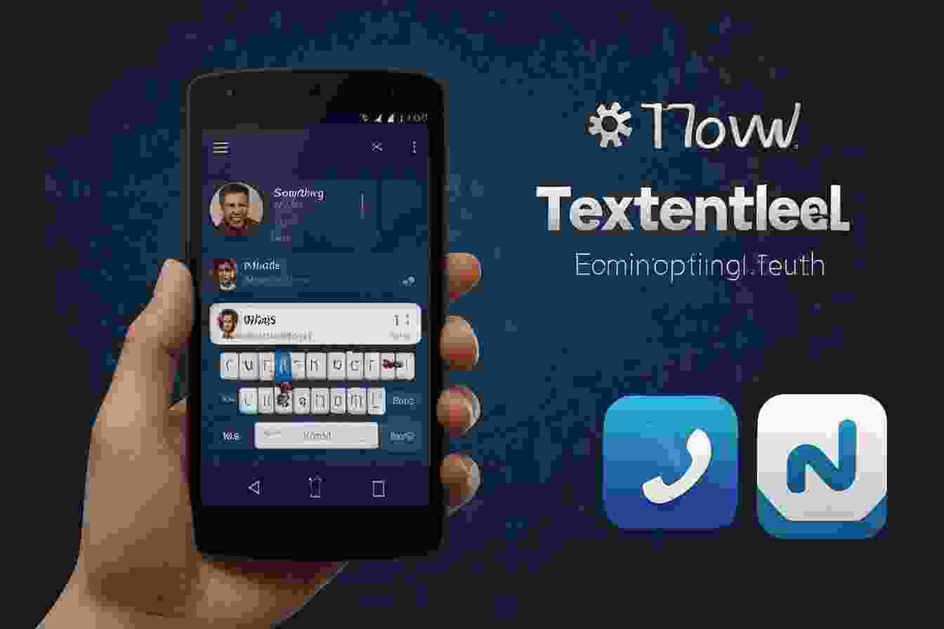 TextNow Unlimited Credits MOD APK screenshot showing unlimited credits on Android