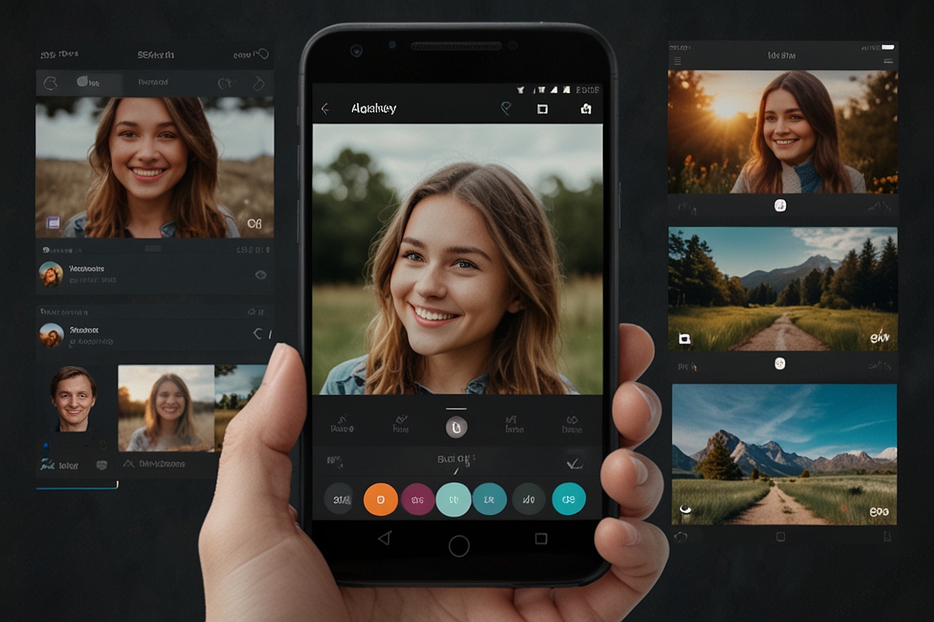 B612 AI Photo & Video Editor v14.6.15 MOD Menu APK interface