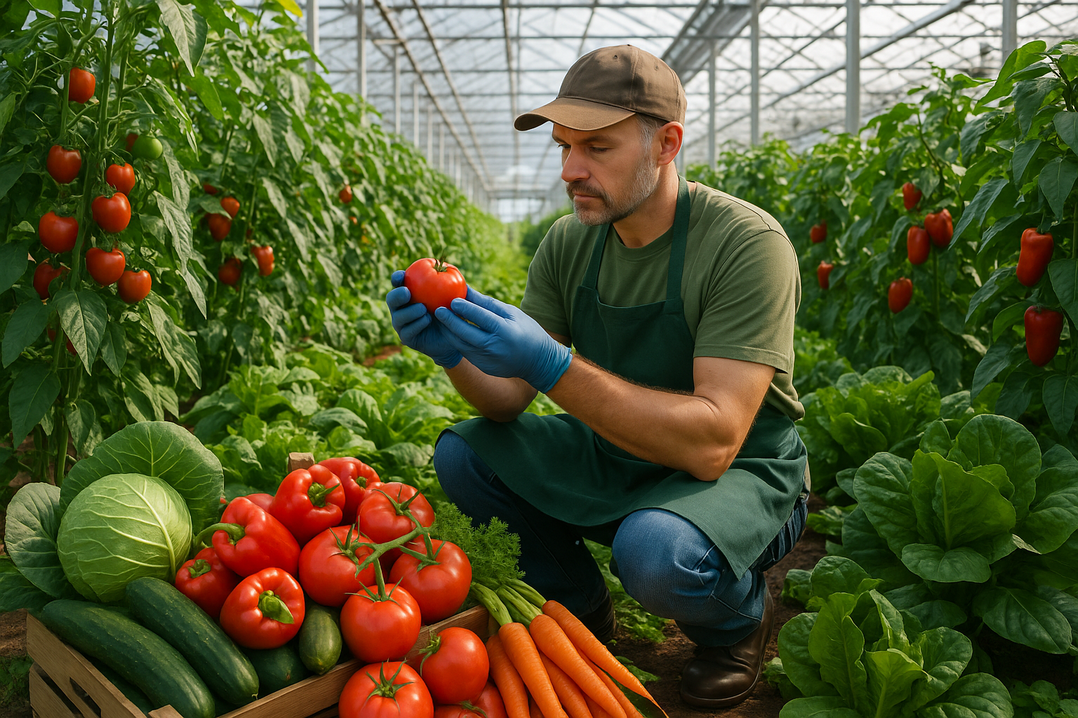 Nông sản chất lượng cao sẵn sàng thu hoạch