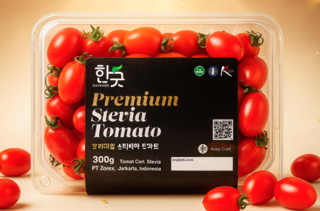 Kemasan premium Tomat Stevia Zorvex