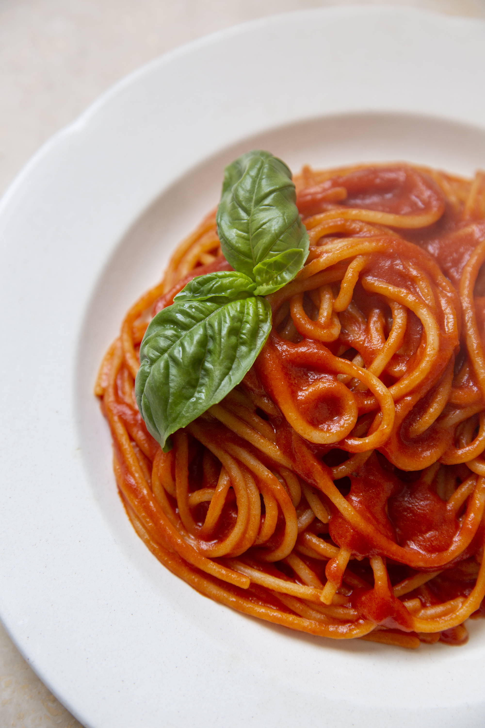A platter of classic bruschetta