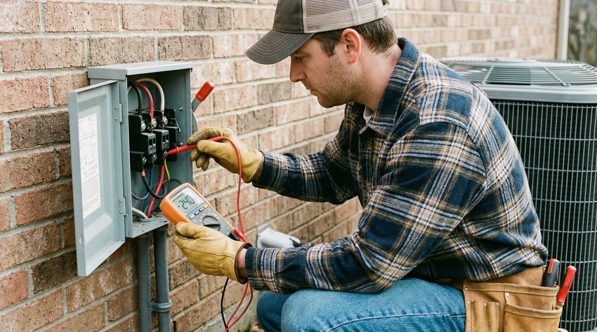 Hvac Voltage Testing Disconnect