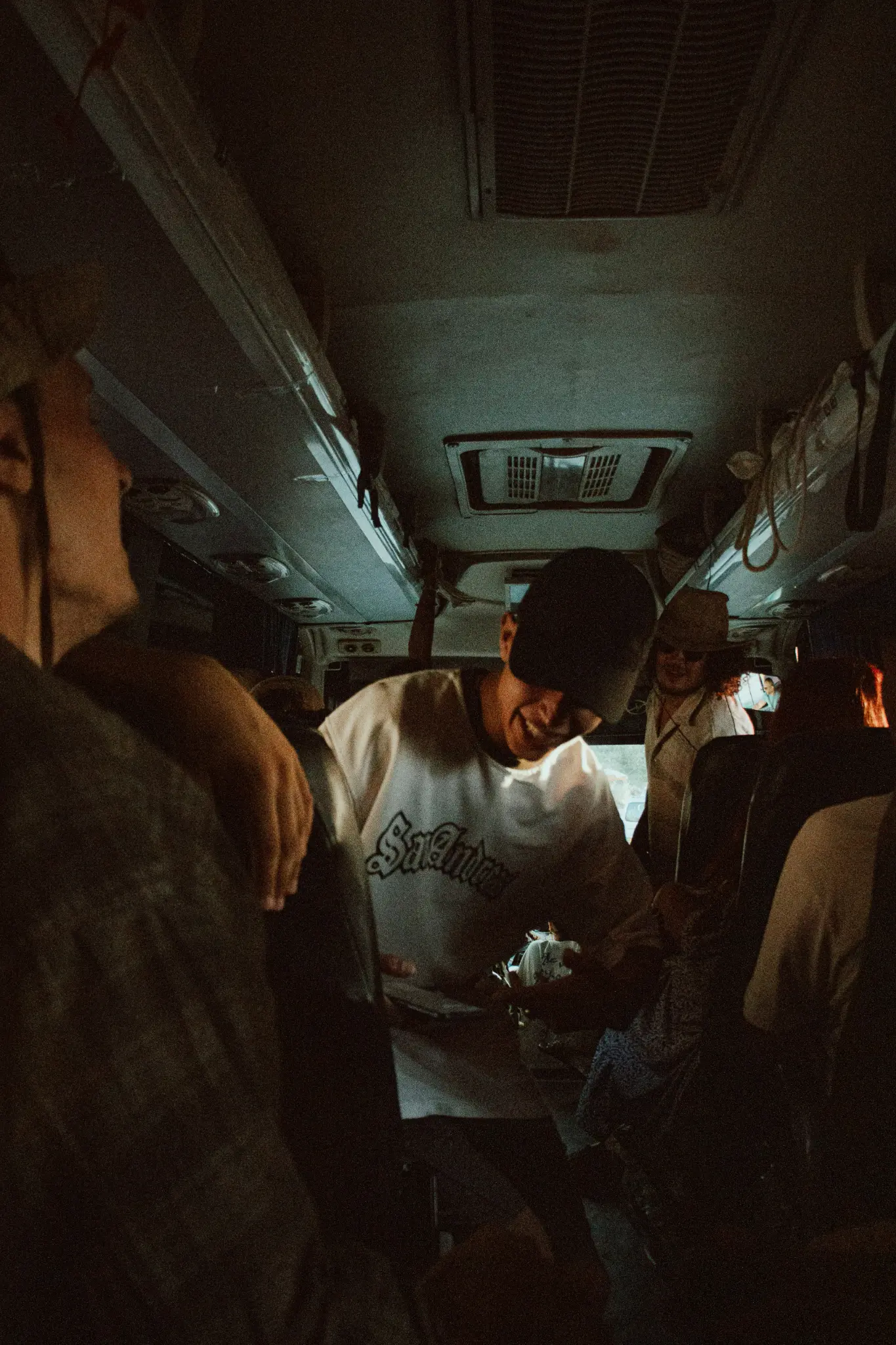 Triangle Squad on the Bus