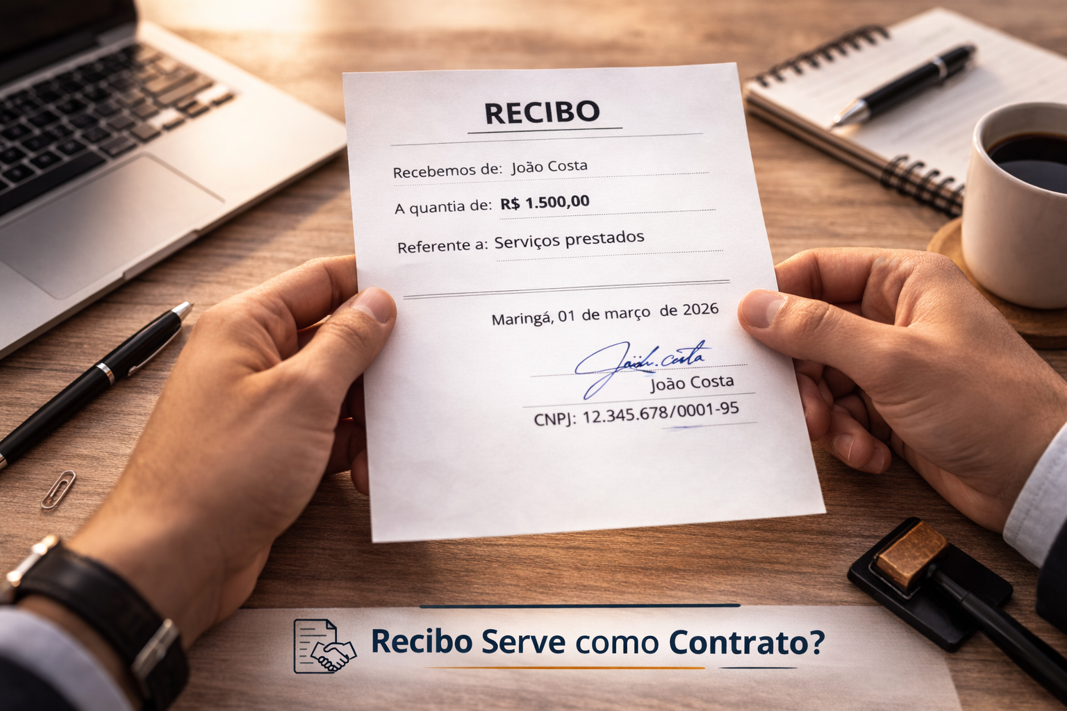 Recibo Serve como Contrato