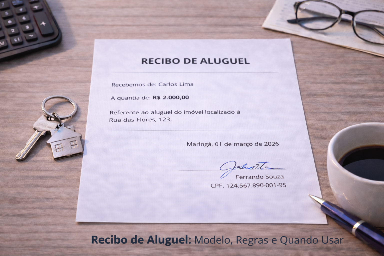 Recibo de Aluguel