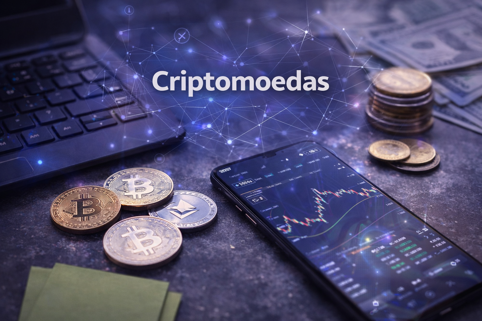 Criptomoedas: Bitcoin, blockchain e tecnologia de moedas digitais