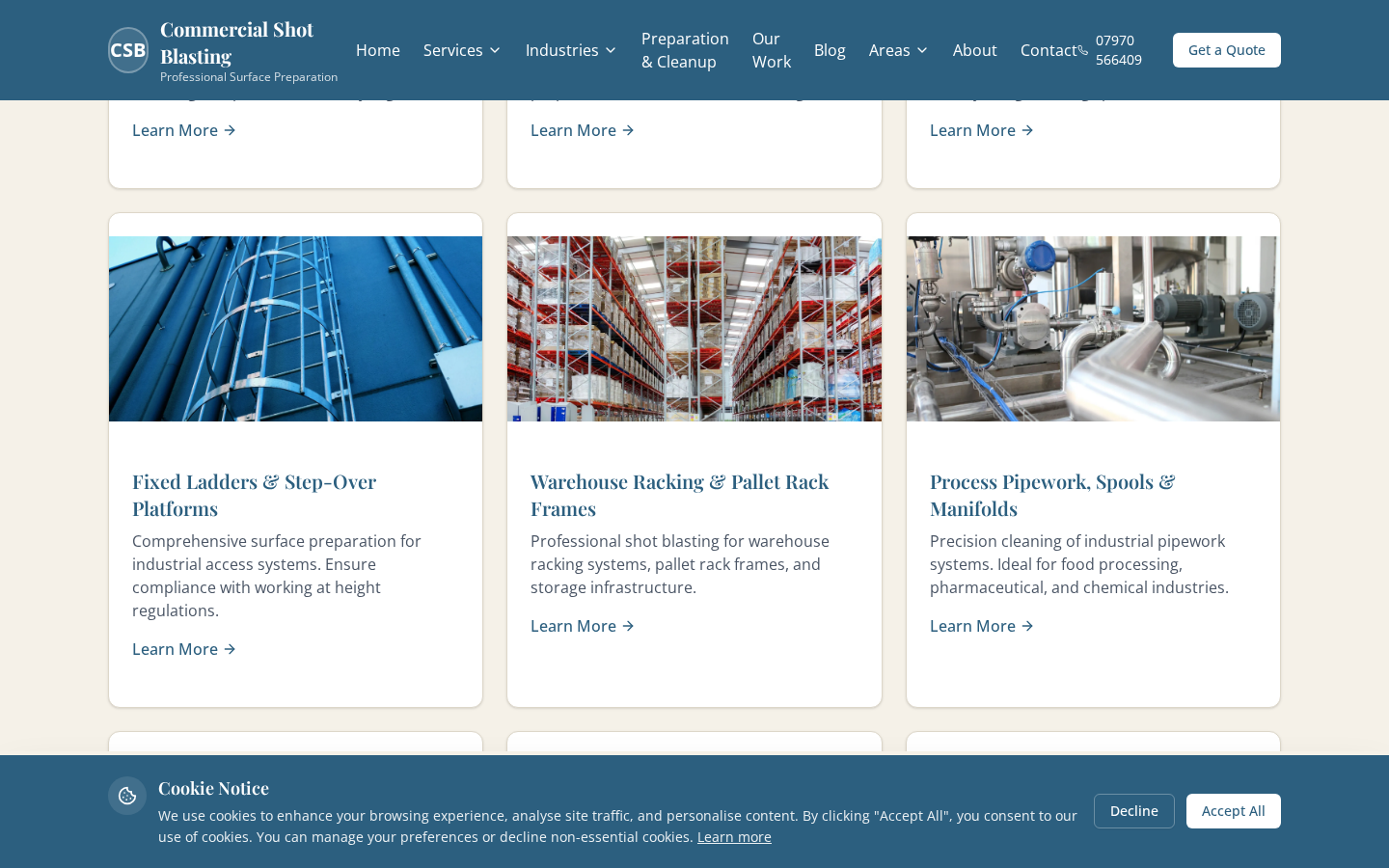 Extended Service Portfolio