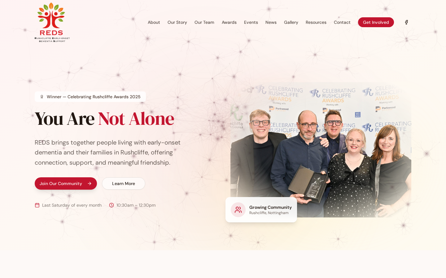 REDS — Rushcliffe Early-onset Dementia Support