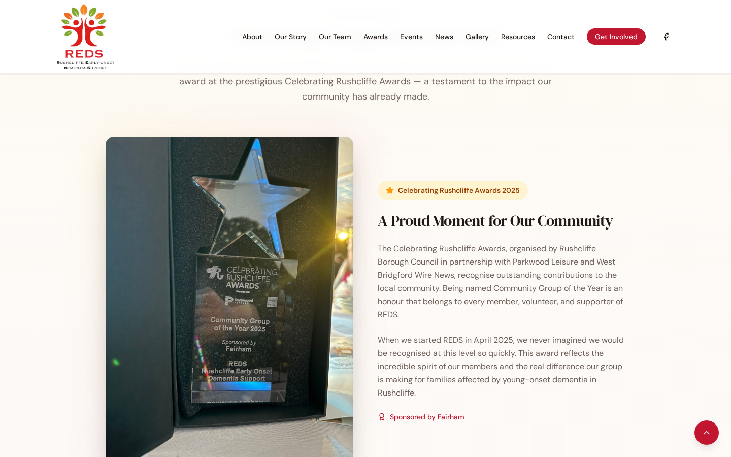 REDS Events Calendar