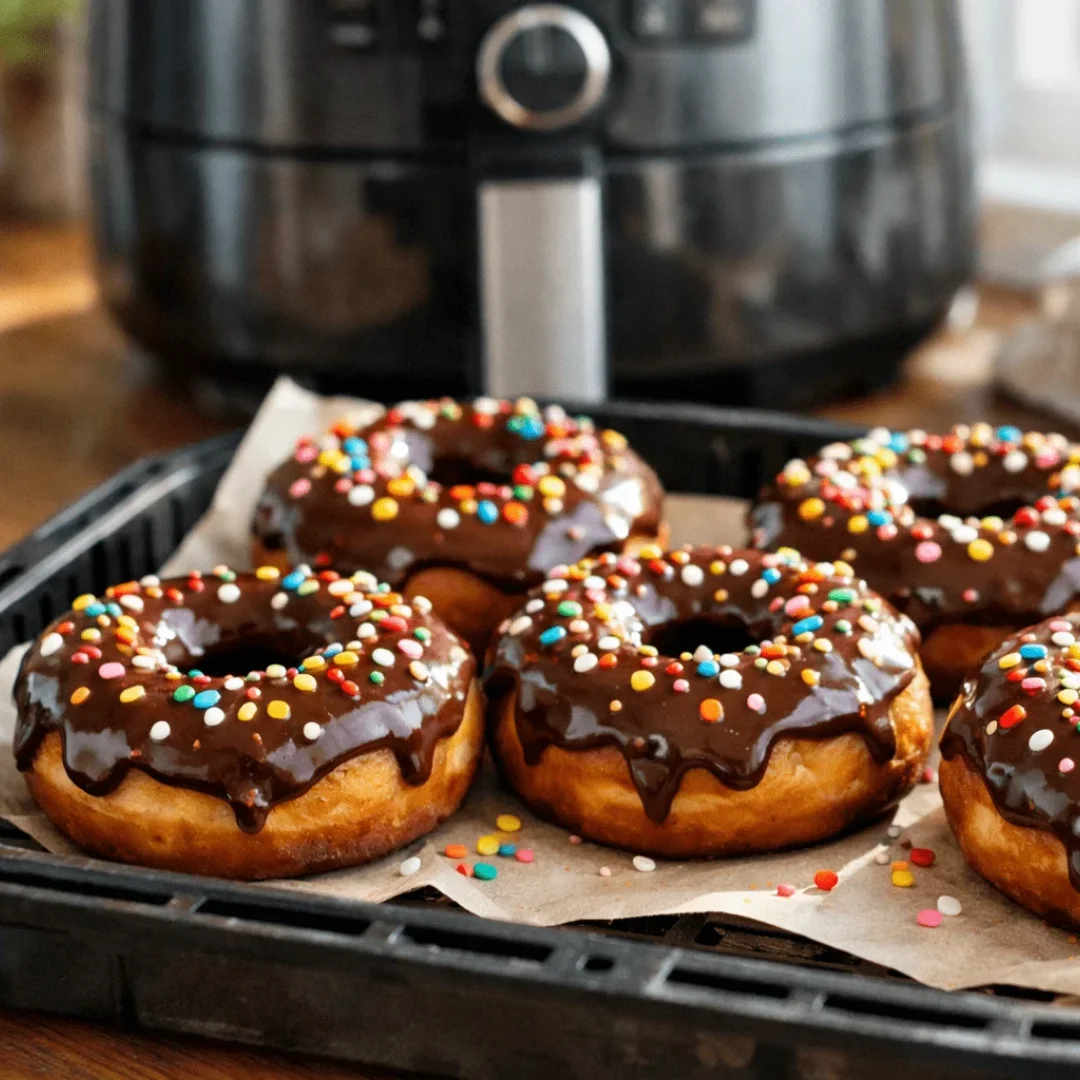Comida 3 - Donuts de chocolate