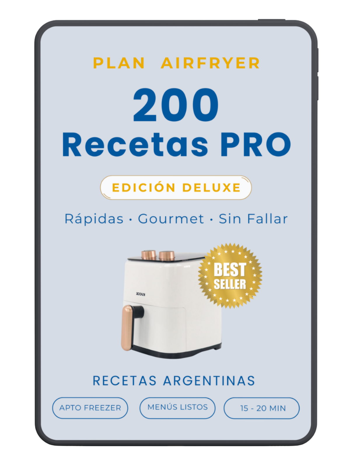 Plan Airfryer - 200 Recetas PRO