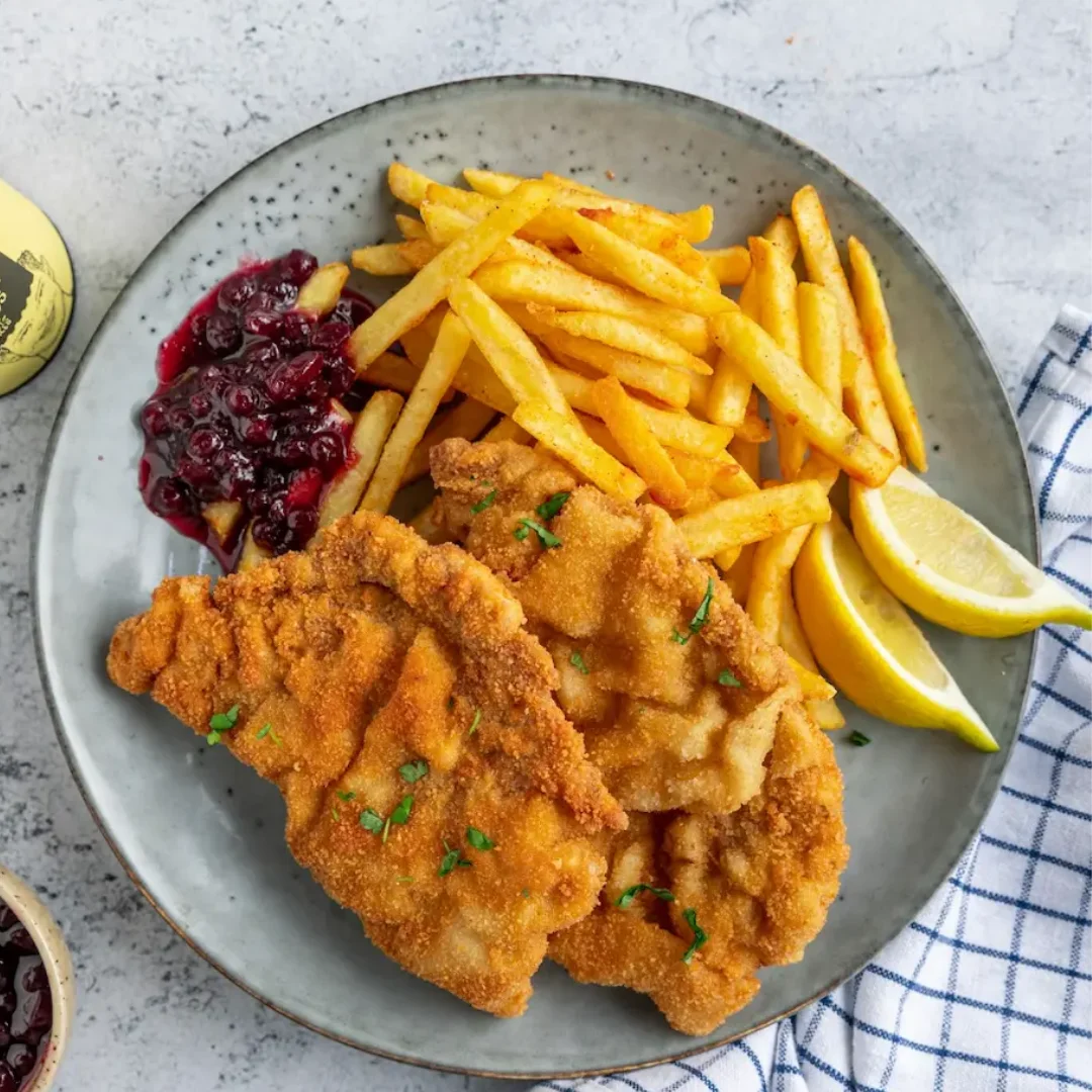 Comida 5 - Milanesa con papas