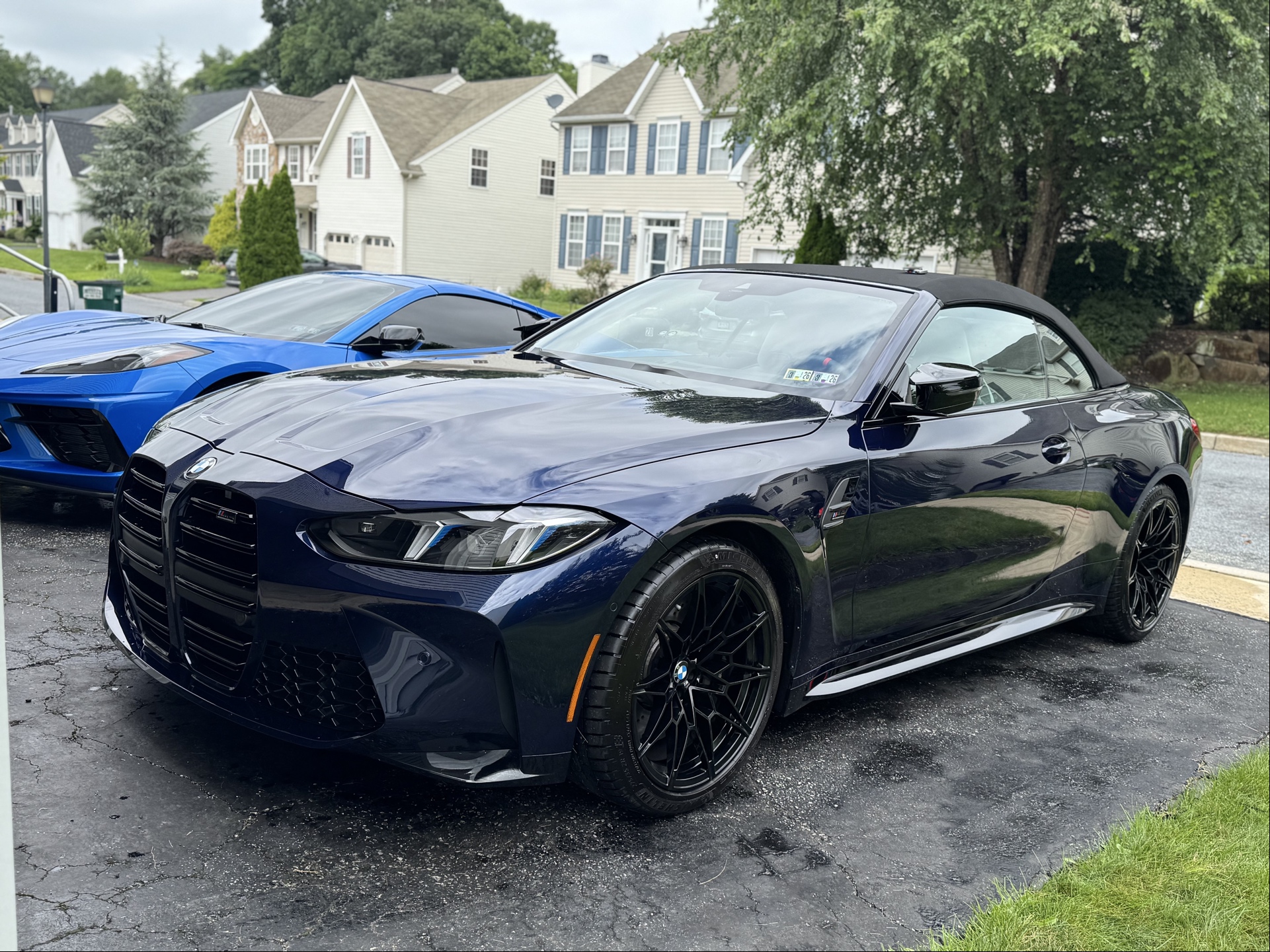 Luxury Car Detailing - BMW and Corvette