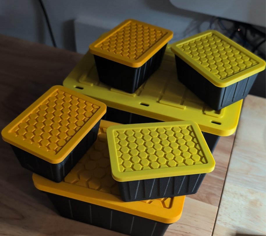 Honeycomb Storage Boxes