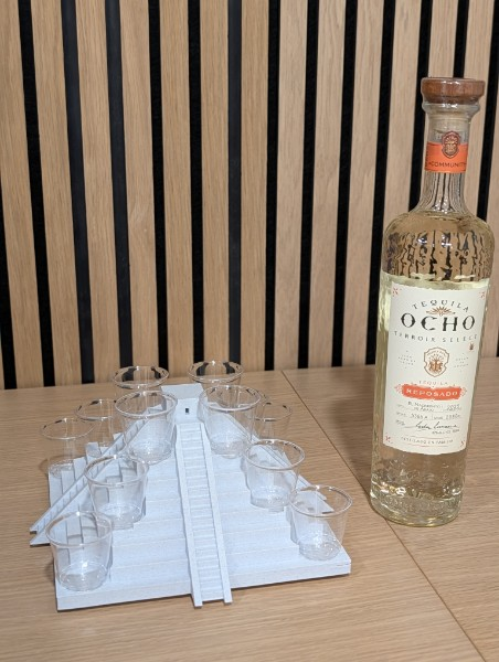 Aztec Pyramid Shot Holder